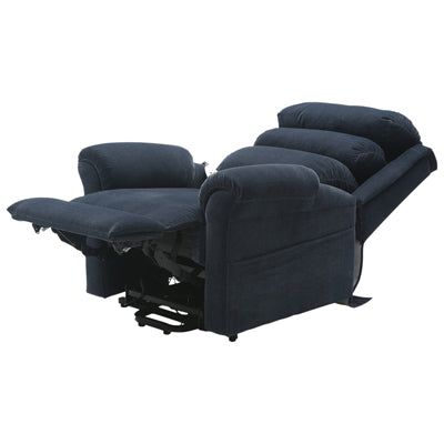 VG701BL  Walmesley Dual Motor Rise & Recliner Chair Blue