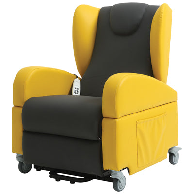 VG704BA  Brookfield Dual Motor Rise & Recliner Chair Yellow