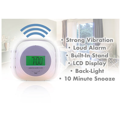 VM310A  Aidapt Alarm Clock with Strong Under Pillow Vibrating Function