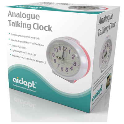 VM310  Aidapt Analogue Talking Clock