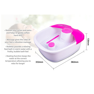 VM721AB  Massage Bubble Foot Spa