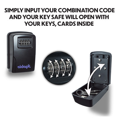 VM844A  Aidapt Wall Mounted Key Safe