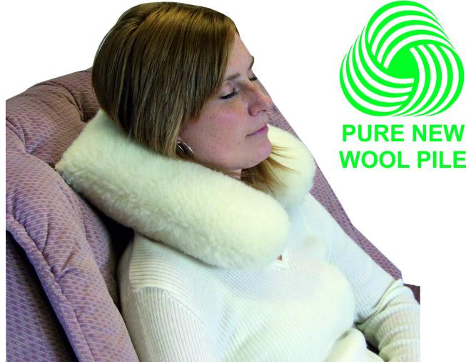 NKC Wool Pile Neck Support Cushion KOZEE