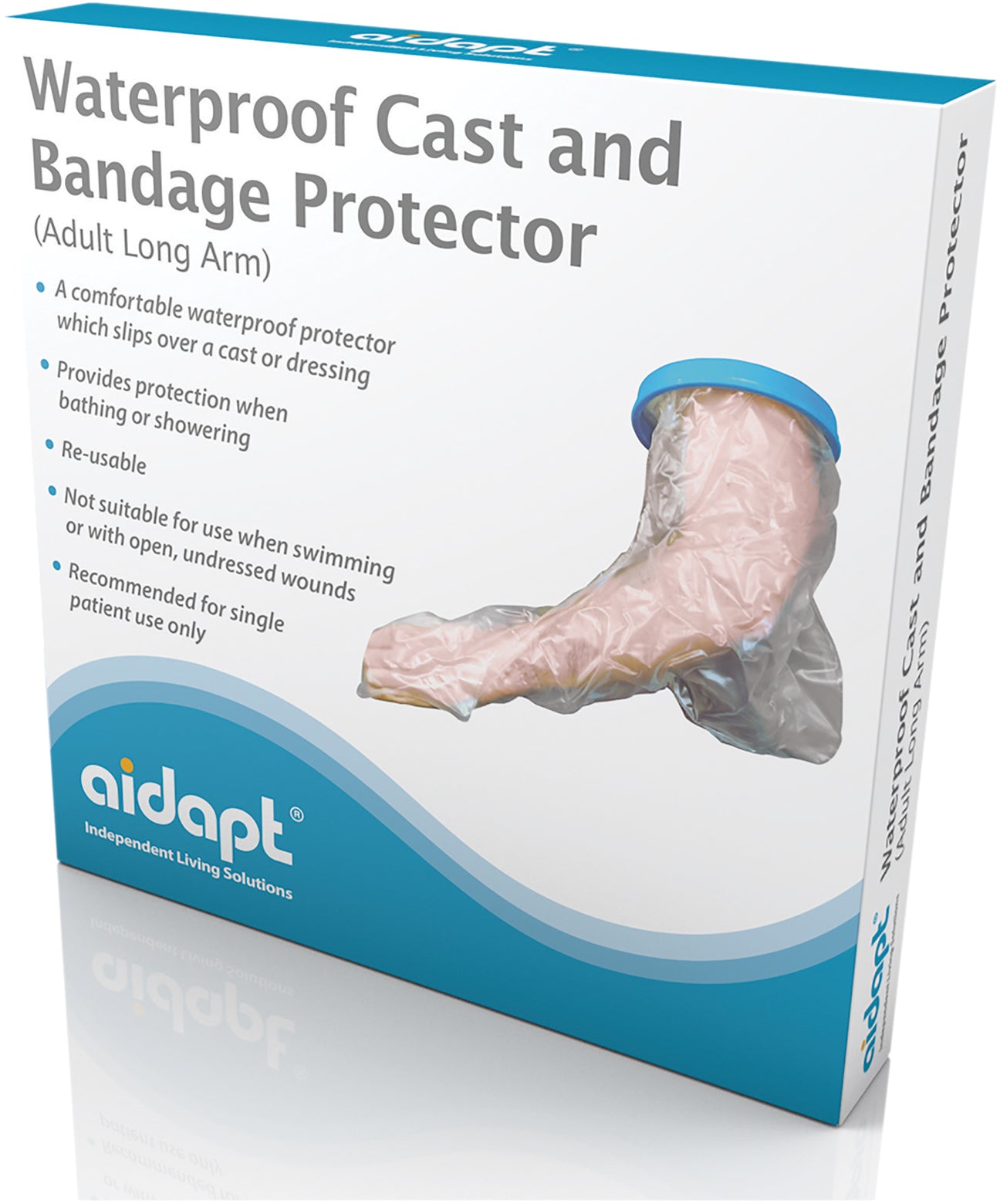 VM200L  Waterproof Cast and Bandage Protector for use whilst Showering/Bathing AIDAPT / Category