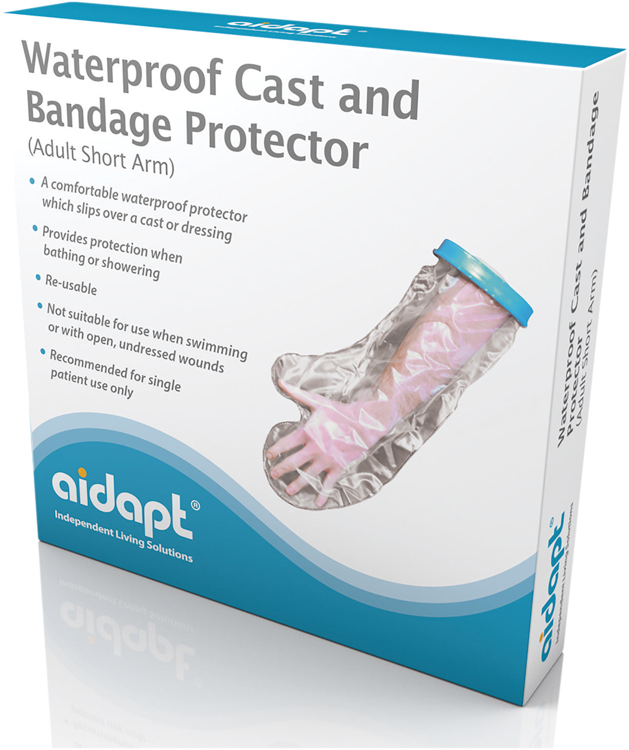 VM200S  Waterproof Cast and Bandage Protector for use whilst Showering/Bathing AIDAPT / Category