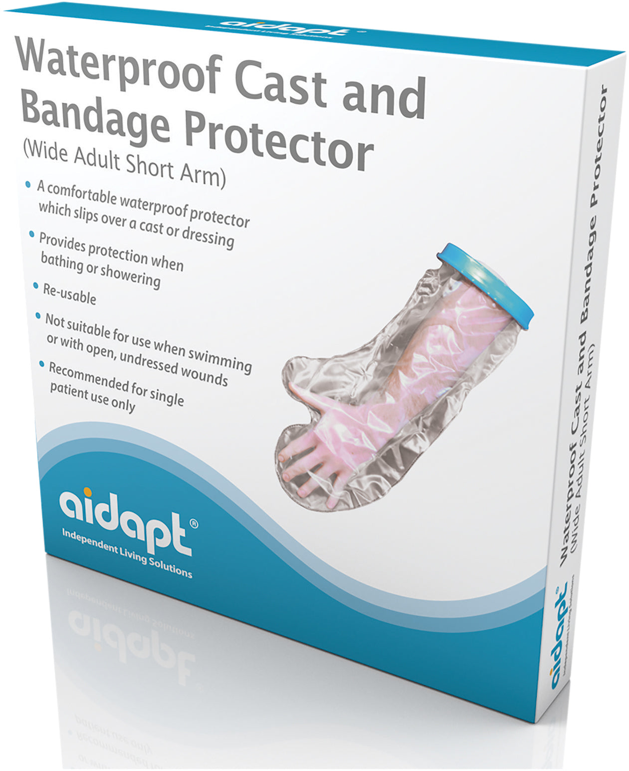 VM200SW  Waterproof Cast and Bandage Protector for use whilst Showering/Bathing AIDAPT / Category