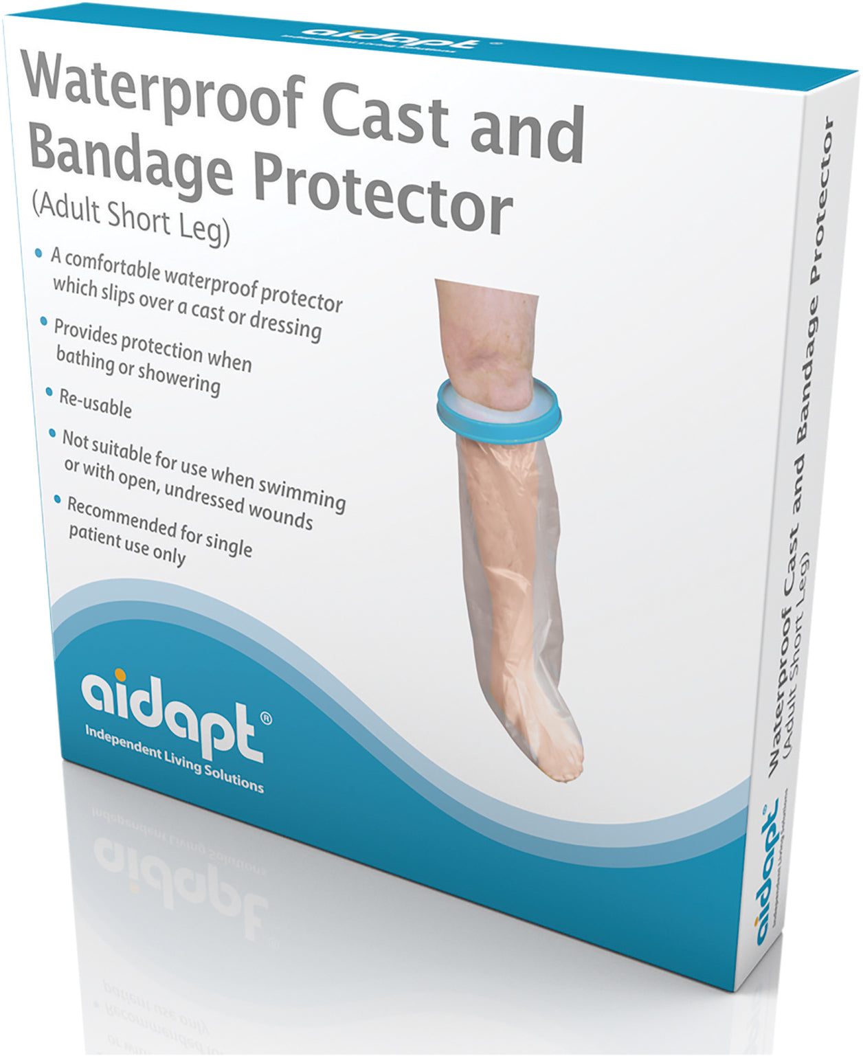 VM201S  Waterproof Cast and Bandage Protector for use whilst Showering/Bathing AIDAPT / Category