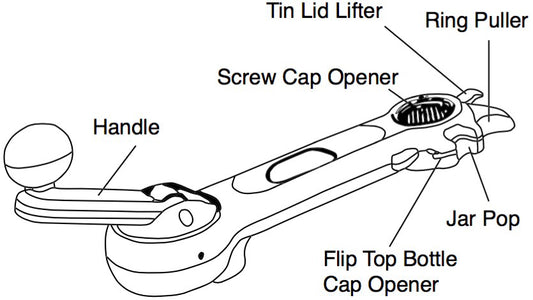 VM916A  Multi Use Tin Opener AIDAPT / Category