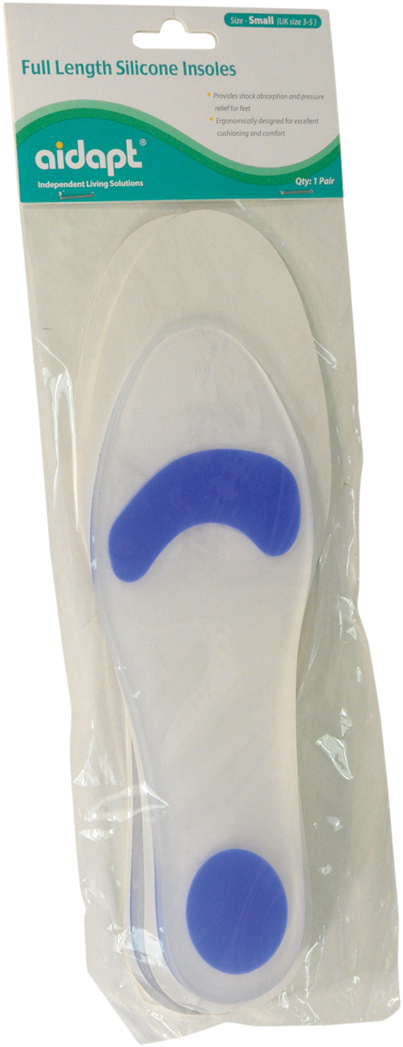 VM949AA  Full Length Medical Grade Silicone Insoles (Pair) AIDAPT / Category