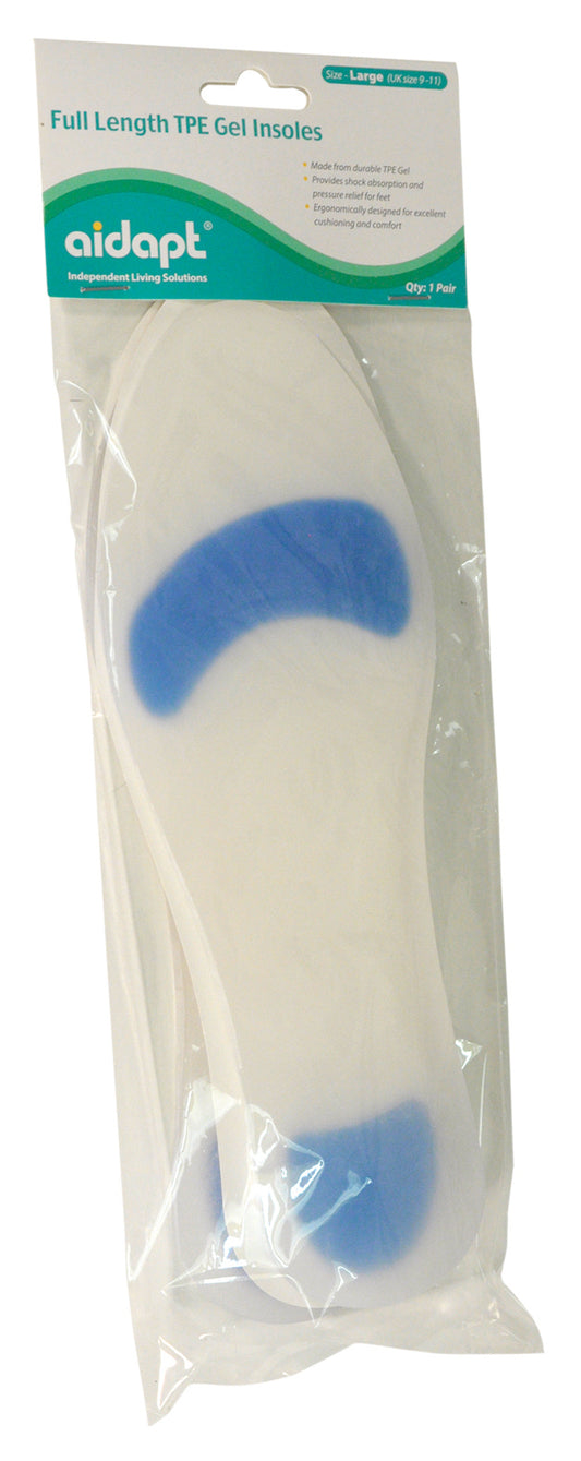 VM949AAF  Full Length TPE Gel Insoles (Pair) AIDAPT / Category