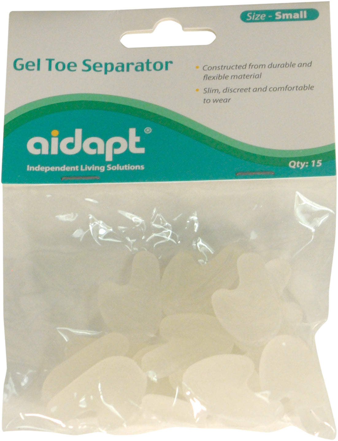 VM949BC  Gel Toe Separators Pack of 15 AIDAPT / Category