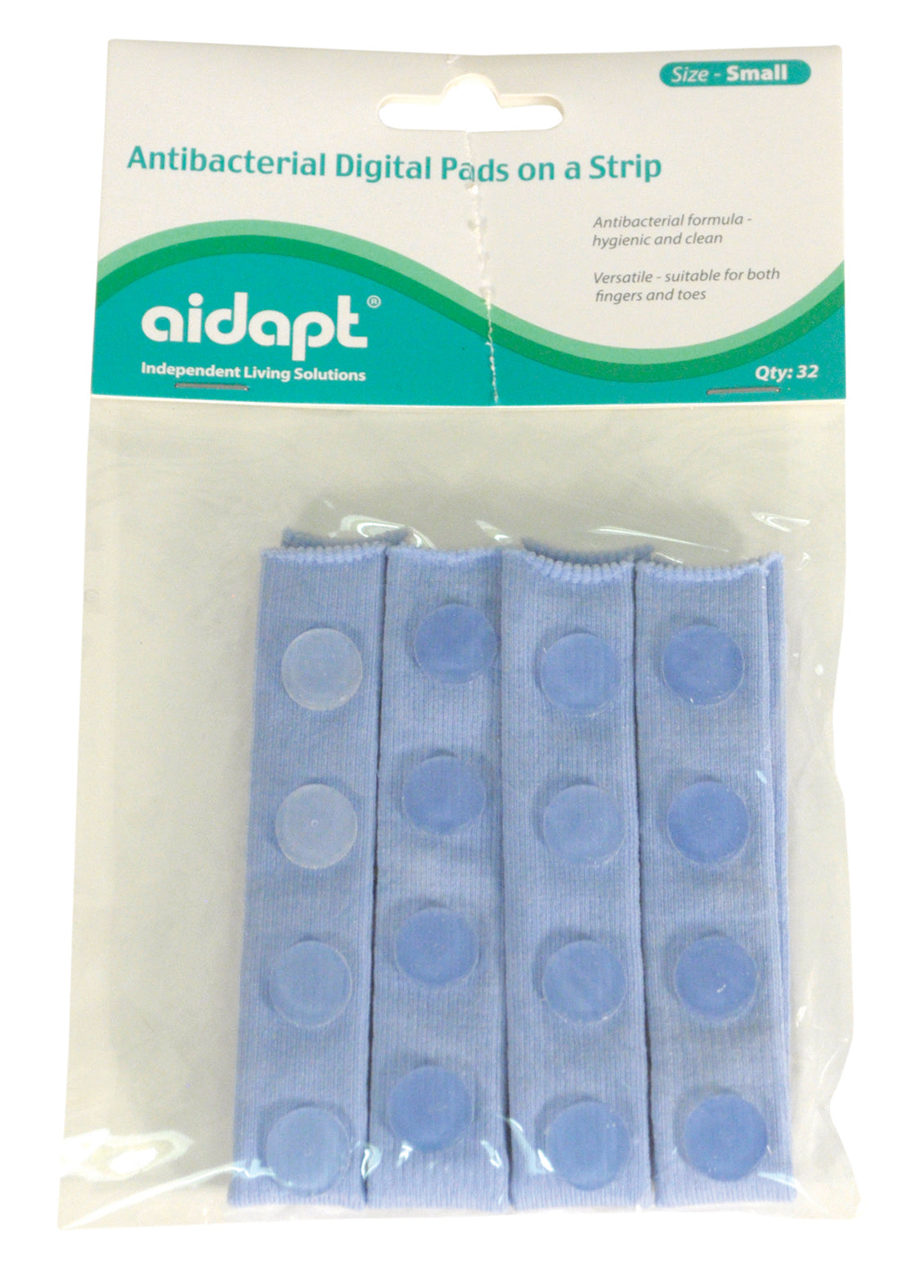 VM949BJ  Strip of Antibacterial Digital Pads (Pack of 32) AIDAPT / Category