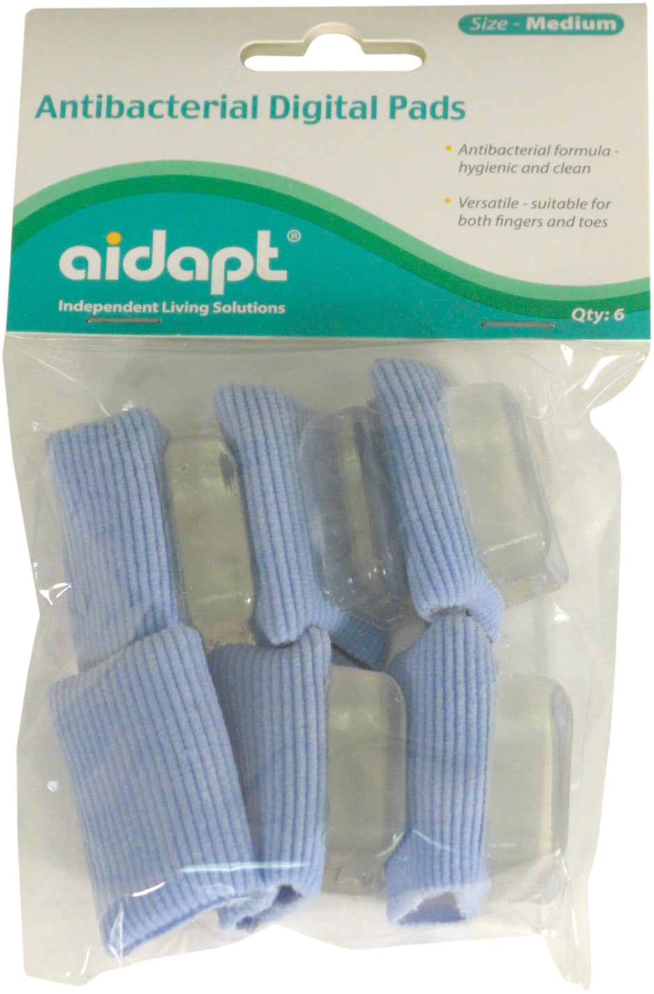 VM949BL  Antibacterial Digital Pads (Pack of 6) AIDAPT / Category