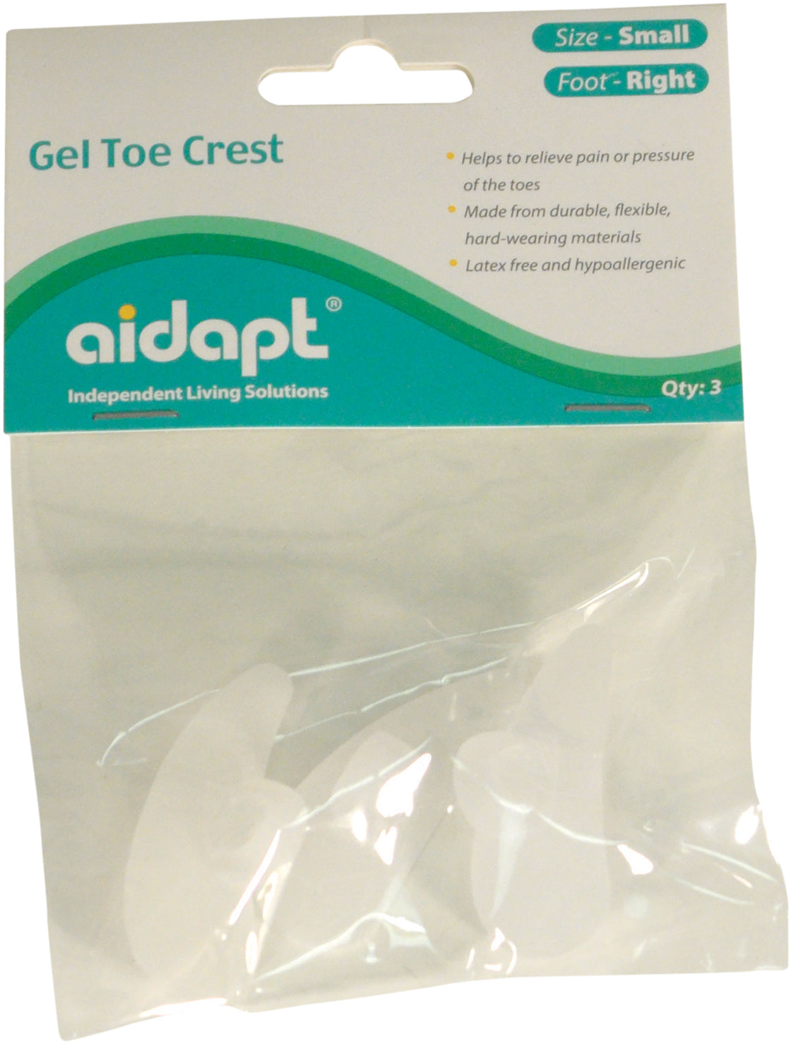 VM949BQ  Gel Toe Crest (Pack of 3) AIDAPT / Category