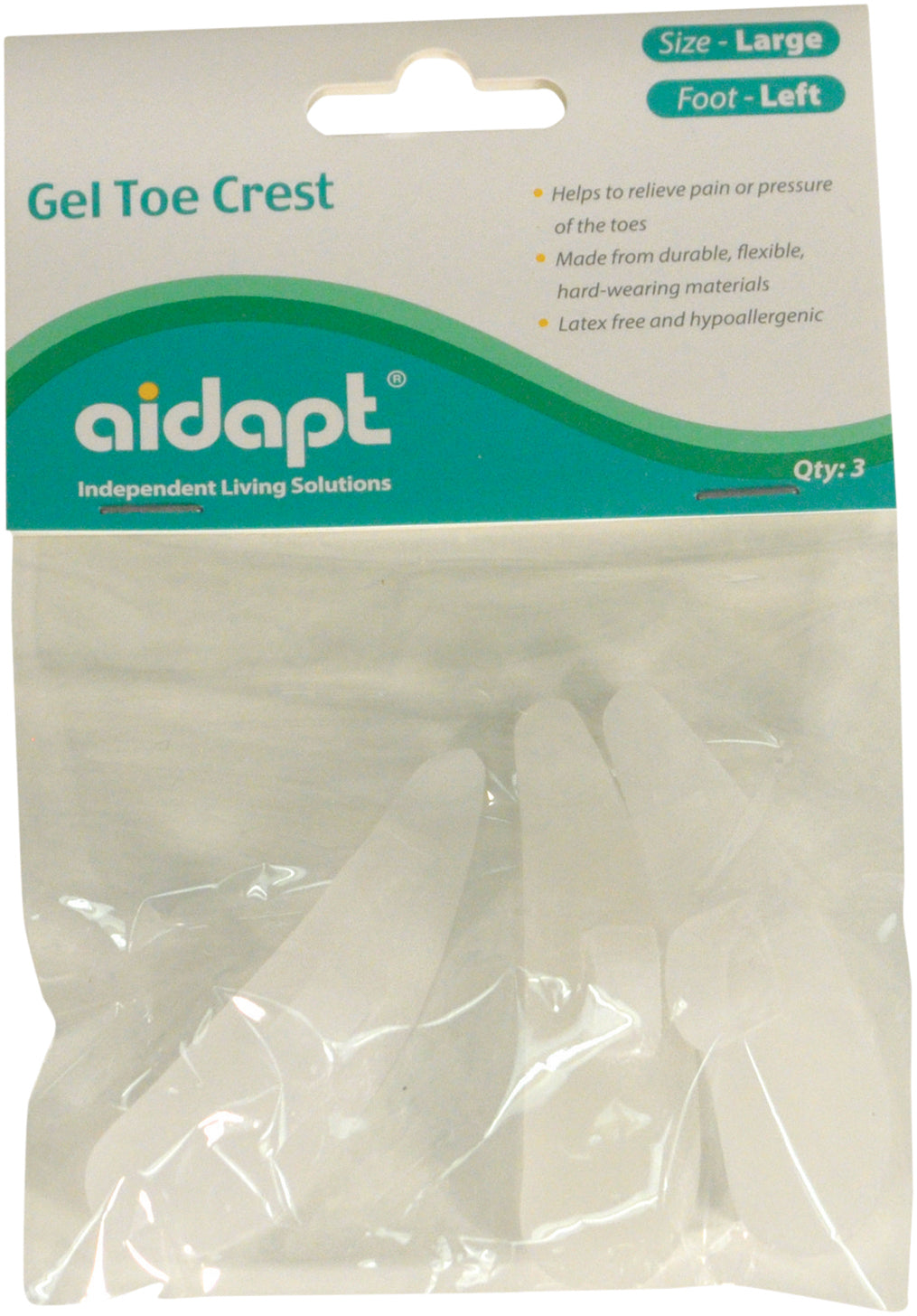 VM949BR  Gel Toe Crest (Pack of 3) AIDAPT / Category