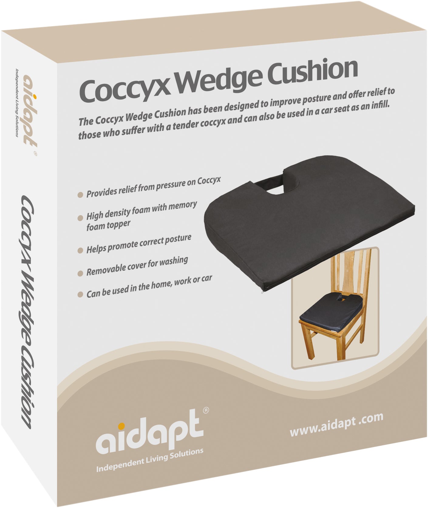 VM974A  Coccyx Wedge Cushion AIDAPT / Category