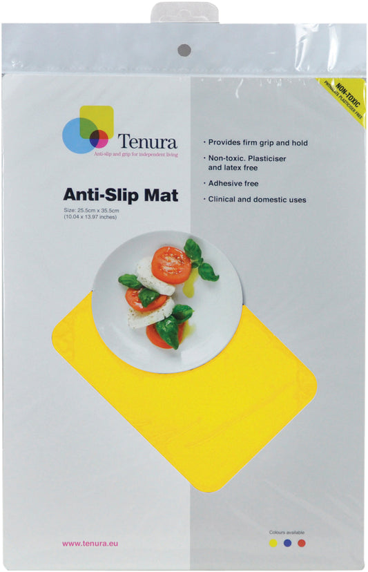 VM985AY  Tenura Silicone Rubber Anti Slip Rectangular Mat 35.5x25.5 cm AIDAPT / Category