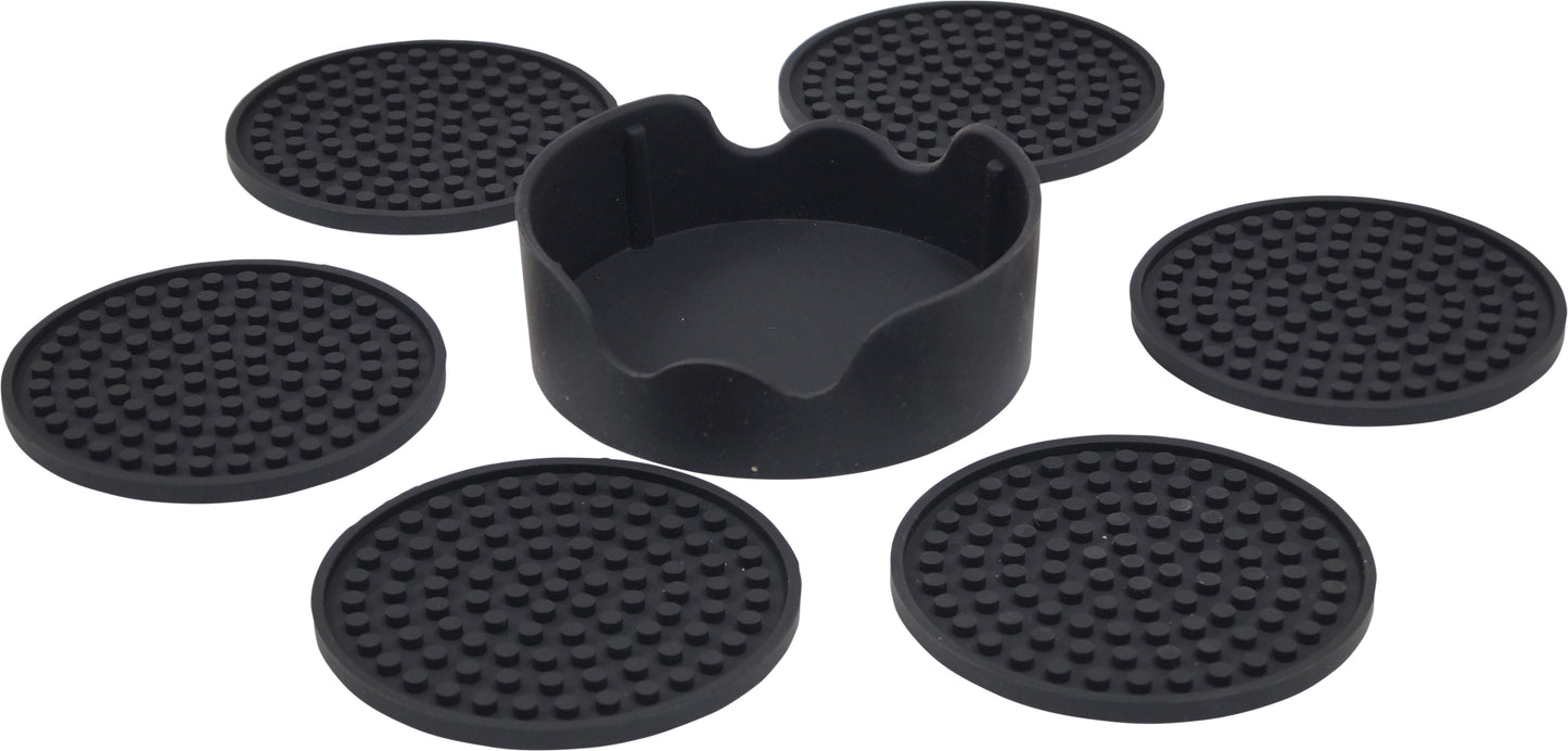 VM990BLK  Non-Slip Silicone Table Coasters AIDAPT / Category