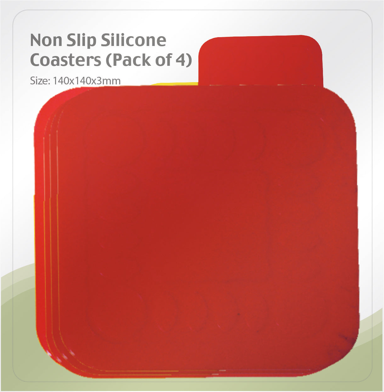 VM990BR  Non Slip Silicone Coaster AIDAPT / Category