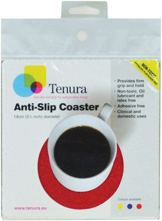 VM990R  Tenura Silicone Rubber Anti Slip Circular Mat/Coaster 14 cm AIDAPT / Category