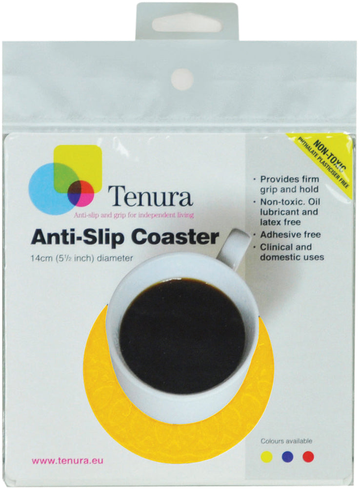 VM990Y  Tenura Silicone Rubber Anti Slip Circular Mat/Coaster 14 cm AIDAPT / Category