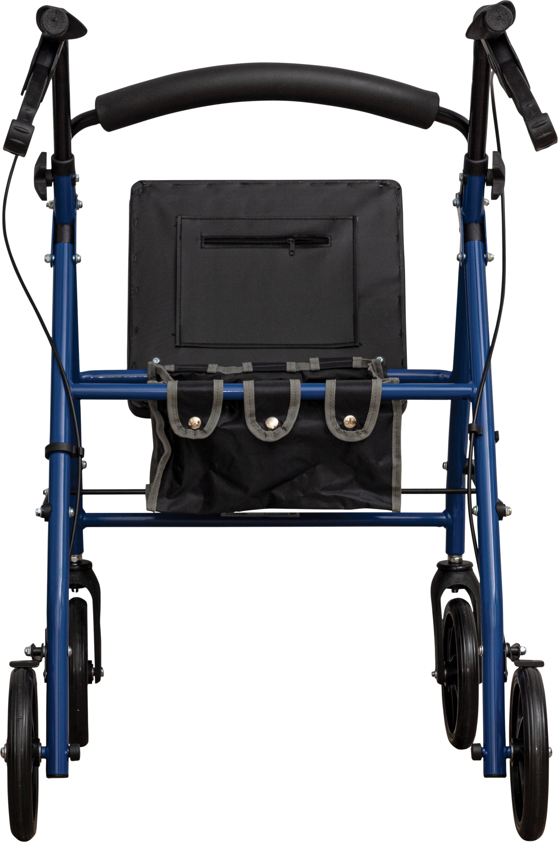 VP173FC  Aidapt Four Wheeled Rollator with Bag available in Red, Blue and Silver. AIDAPT / Category