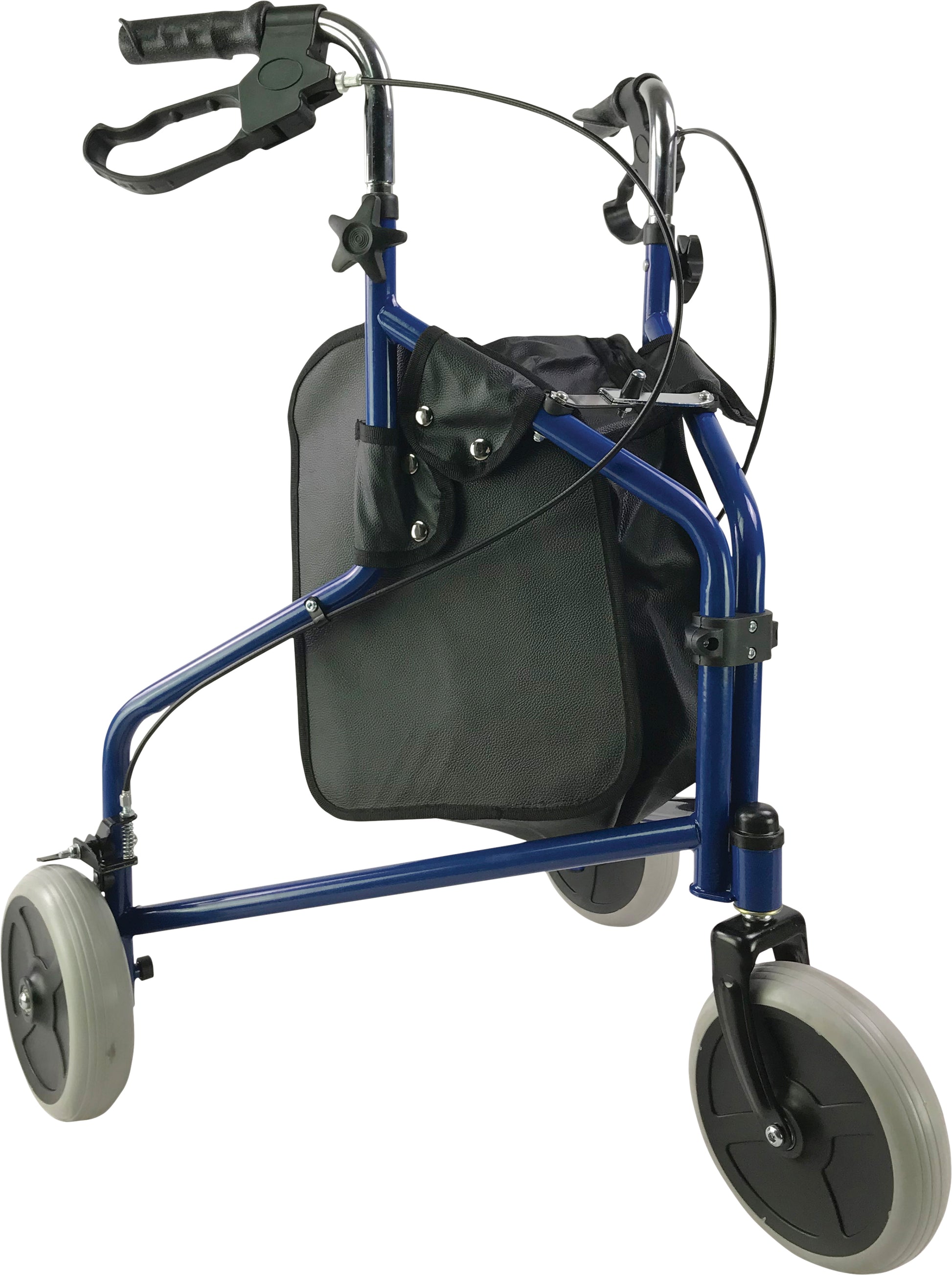 VP174FC  Aidapt Three Wheeled Walker with Bag in Blue AIDAPT / Category