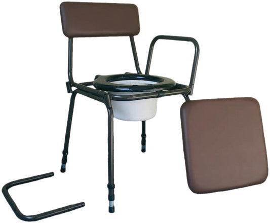 VR162  Surrey Height Adjustable Commode Chair with Detachable Arms AIDAPT / Category