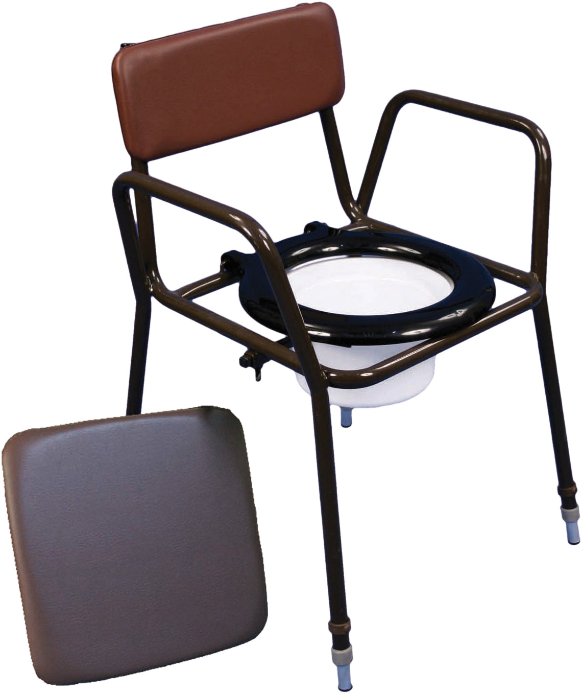 VR235  Norfolk Height Adjustable Chemical Commode Chair AIDAPT / Category