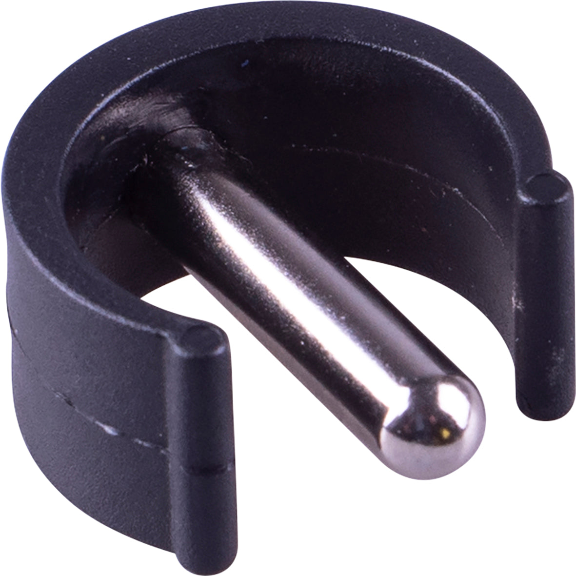 VS249A  Replacement Black E Clip for use on the Aidapt Range of Stacking Commodes. AIDAPT / Category